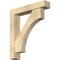 Ekena Millwork Westlake Block Rough Sawn Bracket w/ Offset Brace, Douglas Fir, 6"W x 30"D x 34"H BKT0604X30X34WTL05RDF - alternate 1